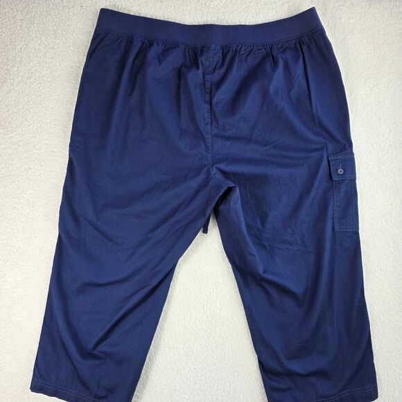 White Stag Pull Up Capris 100% Cotton Pants Size 16 - Picture 8 of 15